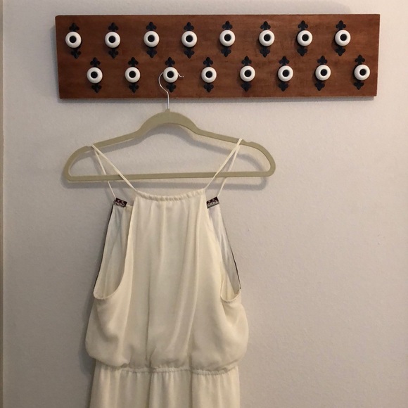 Boho Cream Maxi Dress - Picture 6 of 7